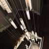 Custom Rustic Stairway Lighting