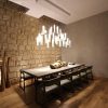 Art Glass Chandelier Customizable