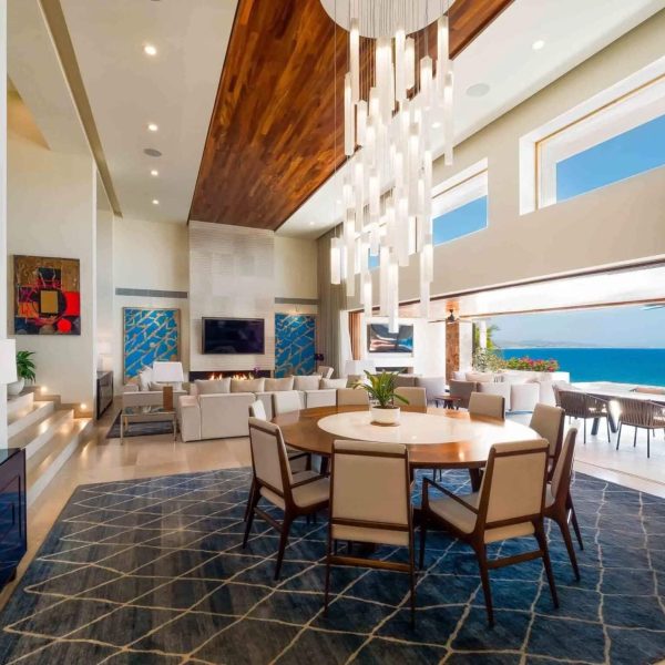 Architectural lighting for high ceilings designed for architectural spaces
