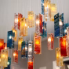 Glass Chandelier Art Fixture