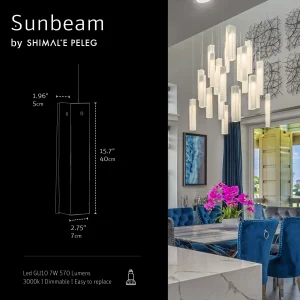 Long pendant light