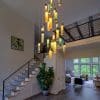Entryway Glass Chandelier