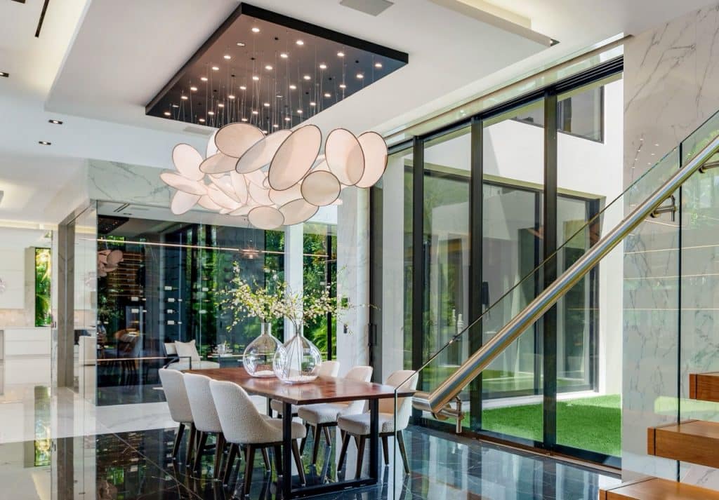 Architectural lighting for interiors designed for architectural spaces