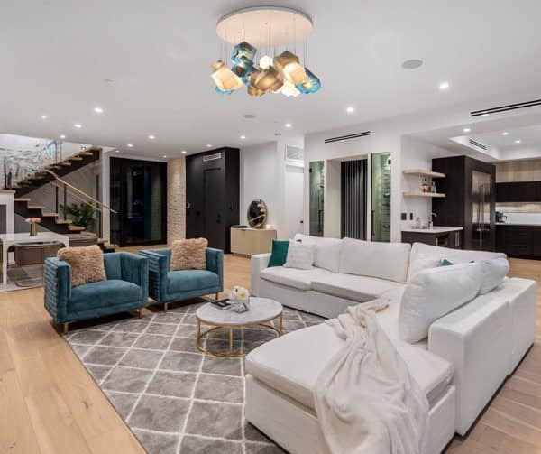 Contemporary ceiling lights for living space made for contemporary homes