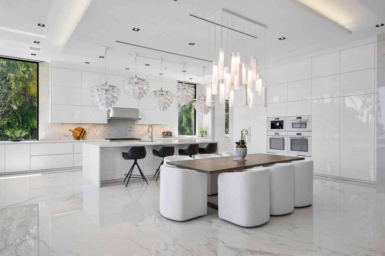 Sunbeam 27 pendants over 47x16" fixture