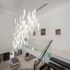 Glass Staircase Pendant Lighting