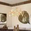 Custom Blown Glass Light