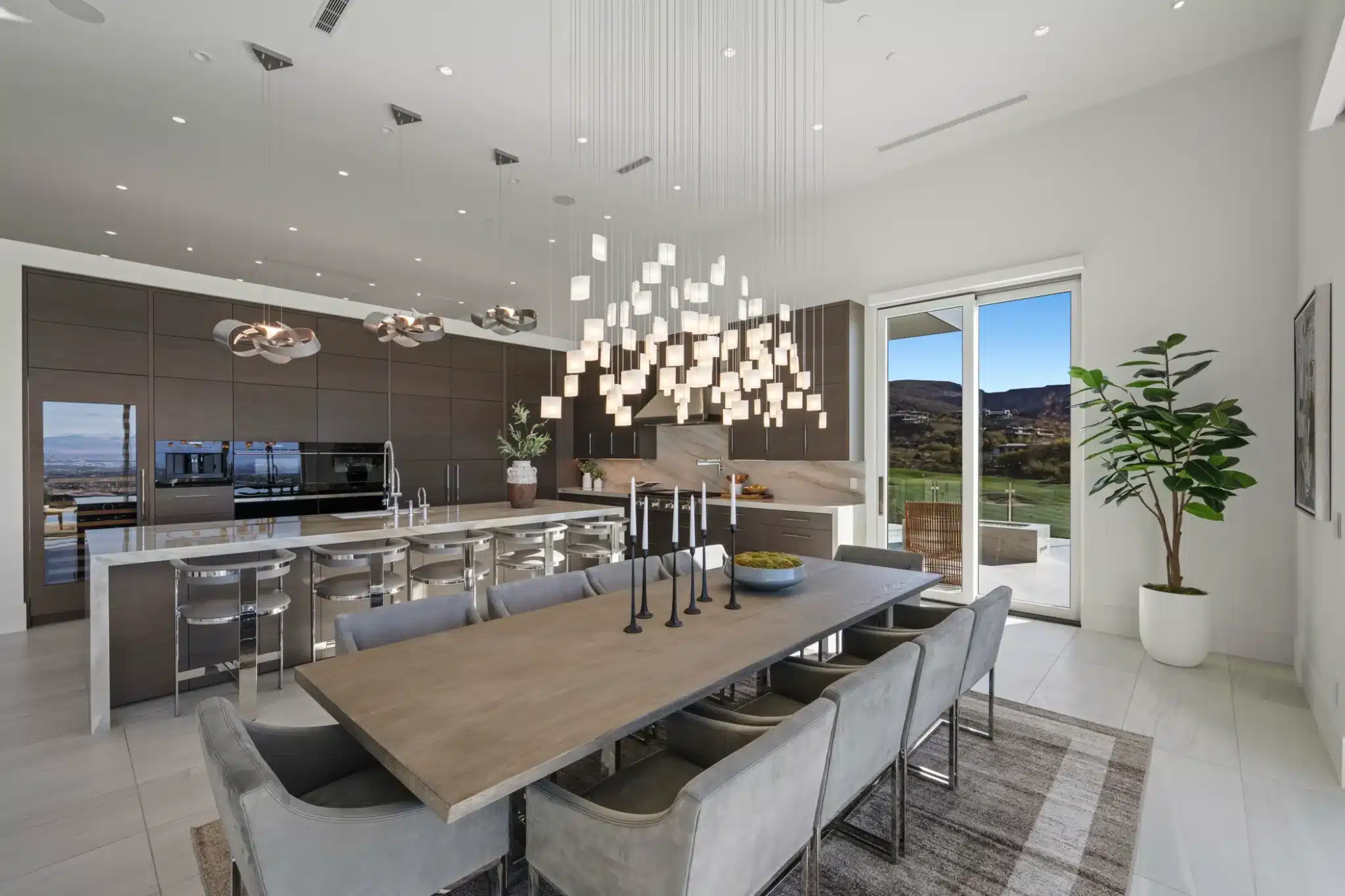 Premium light fixtures for sloped ceilings optimized for statement lighting designs