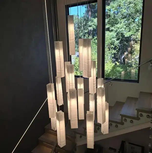 Picture of ling pendant light from a review