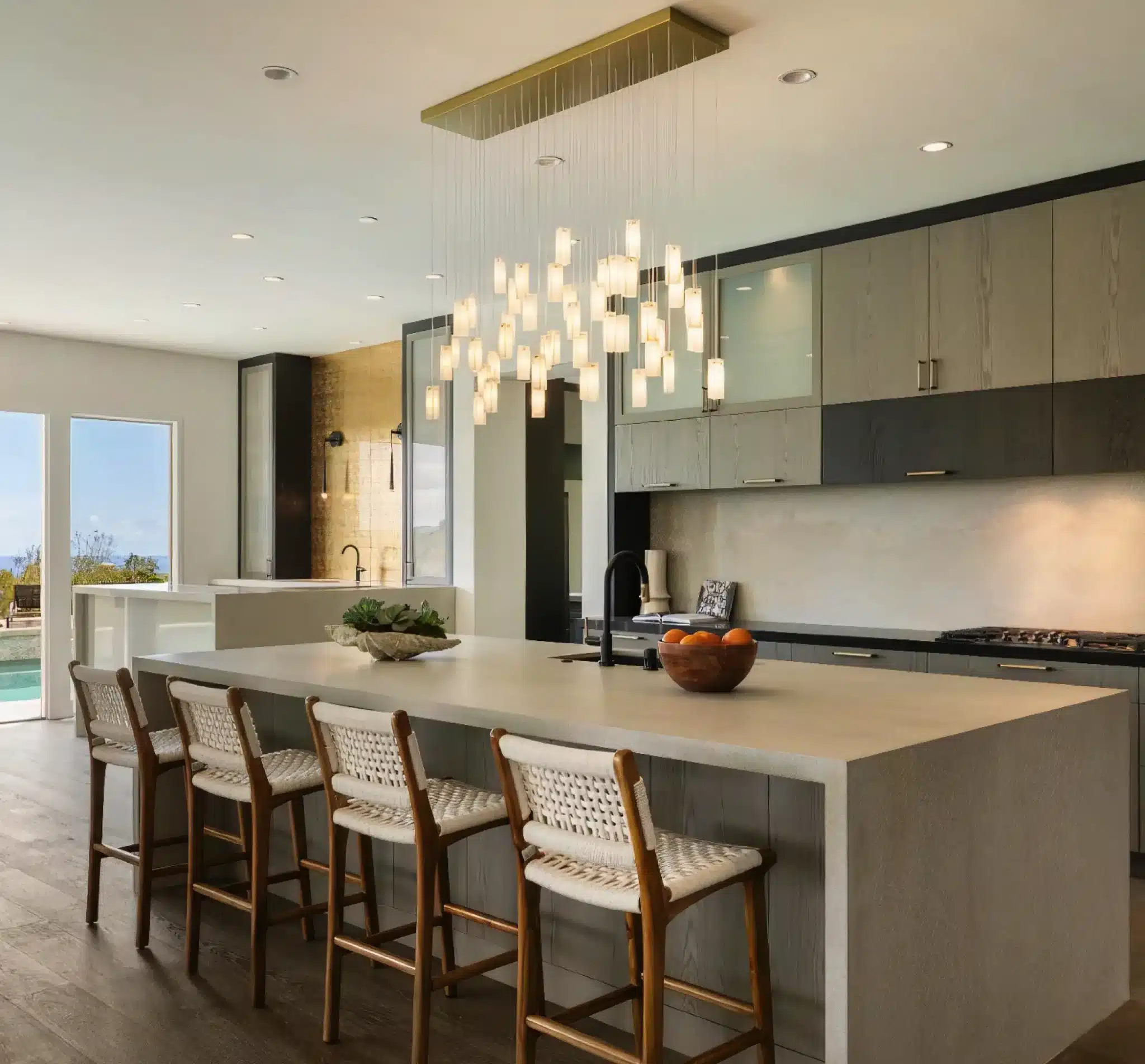 Unique chandelier lighting for home decor